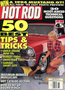 HOT ROD 1993 NOV - NEW MUSTANG, PRO STREETERS, 9"